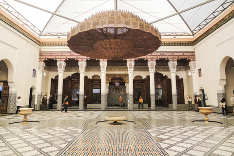 Marrakech: Ben Youssef Madrasa, Secret Garden, &amp; Medina TourSmall Group