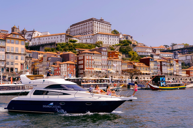 Porto: Private Douro River Yacht w/ Wines & Gourmet Tasting