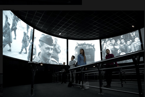 Bilet wstępu do okrągłego kina Arromanches 360