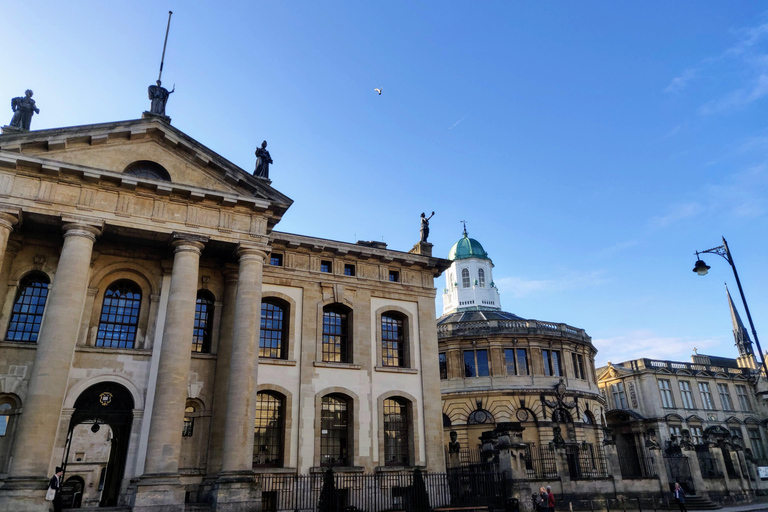 De beroemde en geheime wonderen van Oxford in het Italiaans