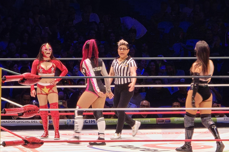 Mexico City: Lucha Libre Night with Hotel Pickup & Mask.