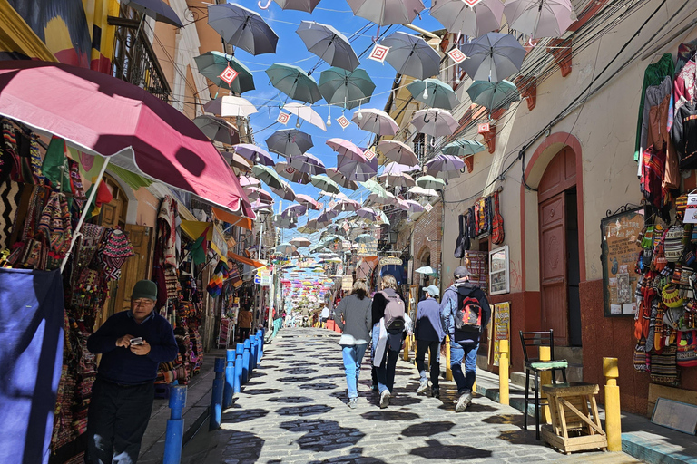 La Paz: Stadstur Classic + Telefericos + Moon Valley halvdag