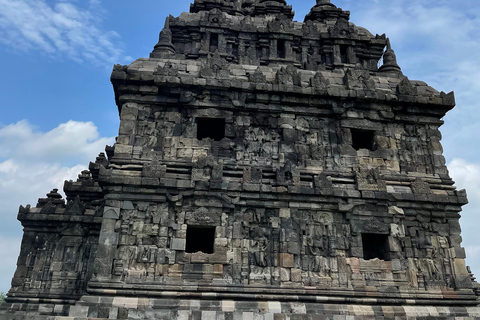 Tour dell&#039;alba di Borobudur e del tempio di Prambanan di un giorno (privato)