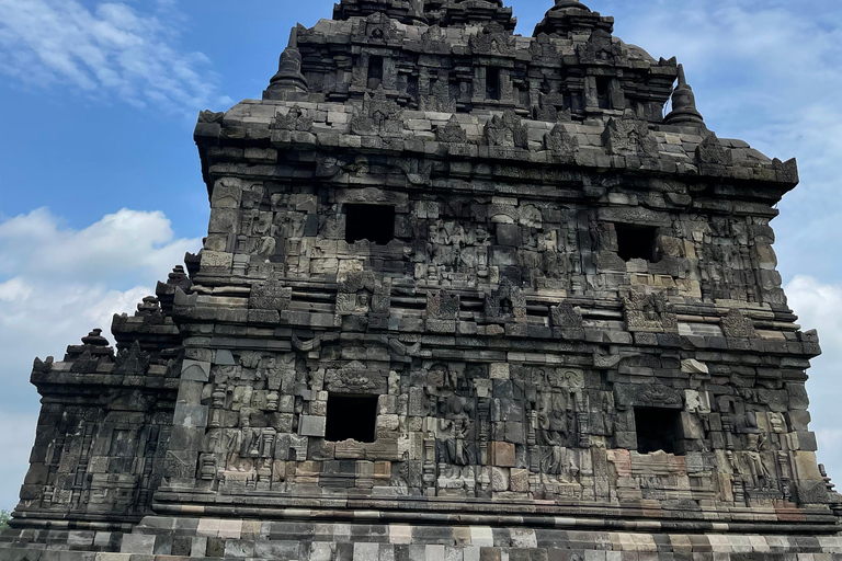 Tour dell&#039;alba di Borobudur e del tempio di Prambanan di un giorno (privato)