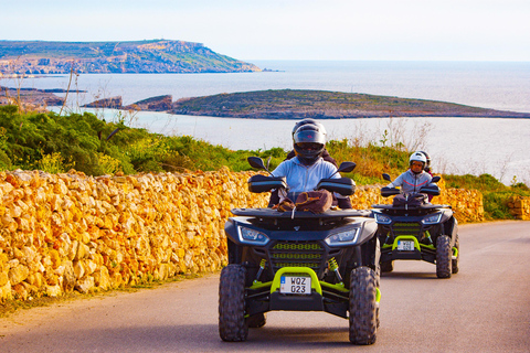 From Malta: Gozo &amp; Comino Full-Day Quad Bike Tour with LunchQuad Bike for 1 Person