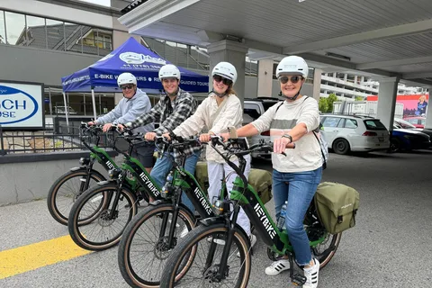 Kelowna: E-Bike Ride and Axe Throwing Adventure