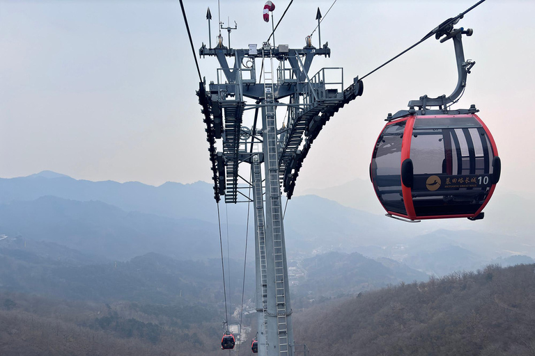 Mutianyu Great Wall Ticket (Optional: Cable Car/ Toboggan) Mutianyu Ticekt + Round Way Cable Car