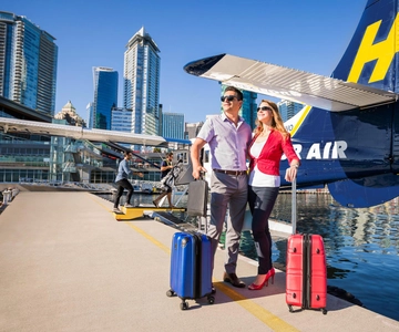 From Vancouver: Scenic Seaplane Transfer to Victoria
