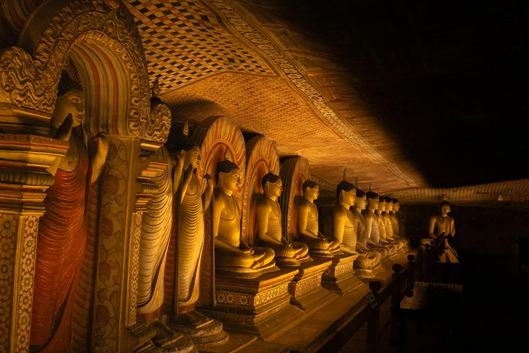 Colombo: Sigiriya Rock Fortress & Dambulla Cave Temple Tour