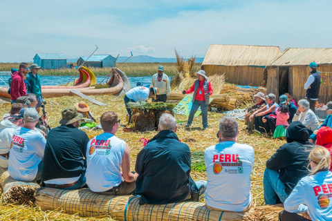From Puno: Kayak on Lake Titicaca, Uros and Taquile Full Day