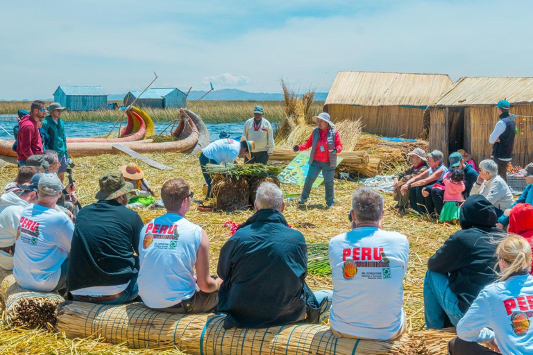 From Puno: Kayak on Lake Titicaca, Uros and Taquile Full Day