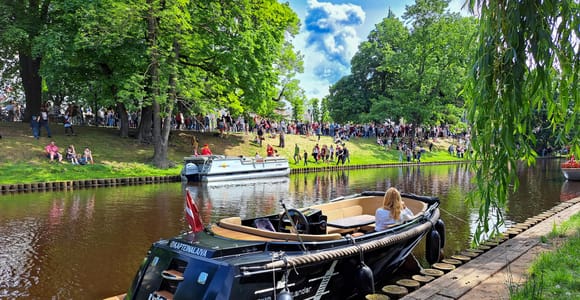 Riga: Private Bootstour Stadtkanal und Fluss Daugava