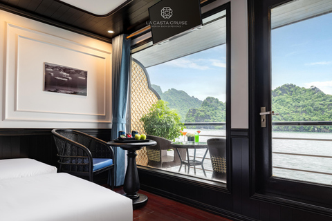 Hanoi: 2-Day Lan Ha, Halong 5-Star Cruises w/Balcony,Bathtub From Hanoi: 2 Days Halong 5 Stars Cruise w/ Balcony, Bathtub