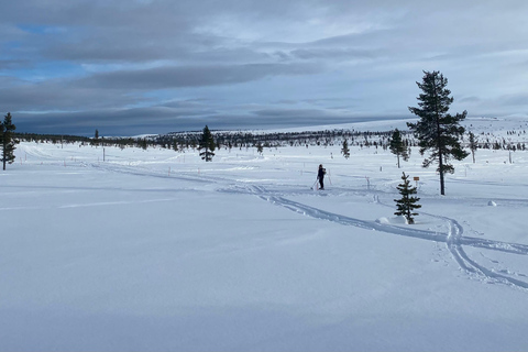 Saariselkä: Private UKK Park Snowshoe Walk & Cowboy Coffee