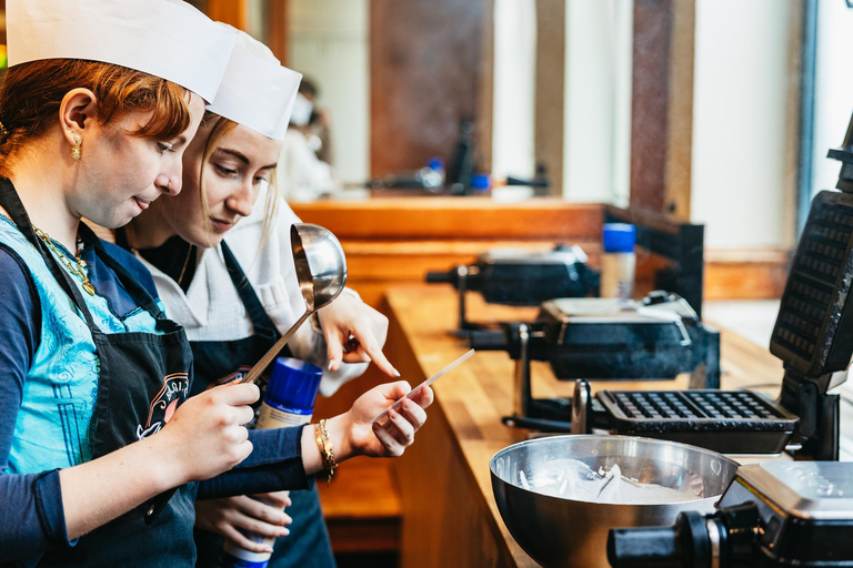 Brussel: workshop wafels maken