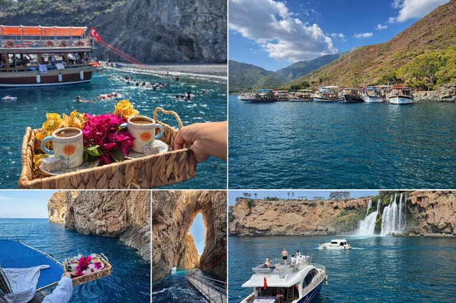 Antalya: Suluada Island Sunset Boat Tour with Dinner