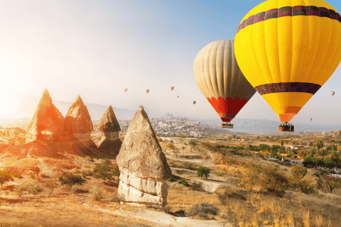 Cappadocia: Sunrise Hot Air Balloon Ride with Hotel Pickup Cappadocia Sunrise Balloon Ride – Soganli Valley
