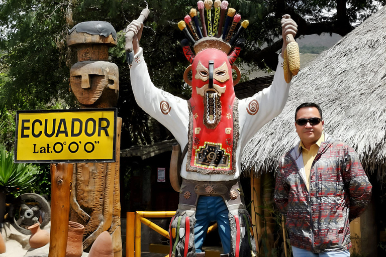 FRÅN QUITO STADSVANDRING OCH MITTEN AV VÄRLDEN INTI ÑAN