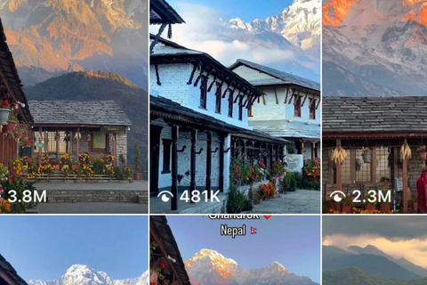 Kathmandu: 4-Day Viral Village Ghandruk Tour with Guide