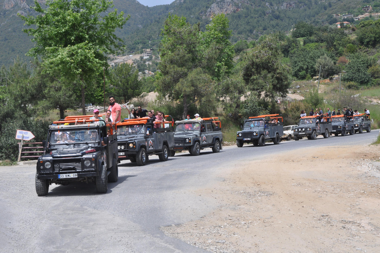 From Alanya: Full-Day Jeep Safari with Lunch and Transfer