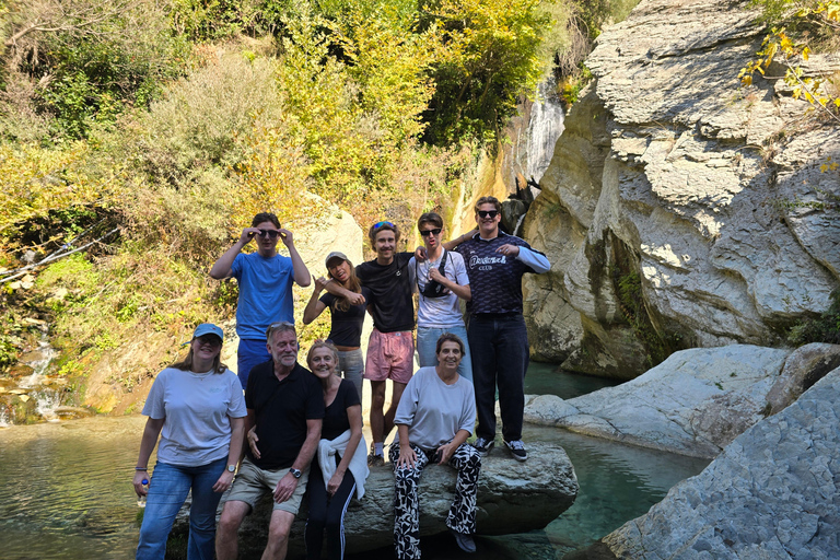 Hike to Pirogoshi Cave, Bogove Waterfall & Osumi Canyon