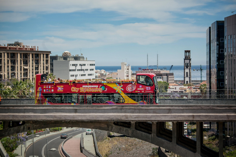 City Sightseeing: Santa Cruz de Tenerife HOHO Bus Tour 24-Hour Hop-On Hop-Off Bus Tour