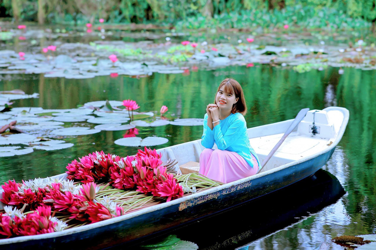 Authentieke Mekong Delta My Tho fietsavonturentourLunch is inbegrepen