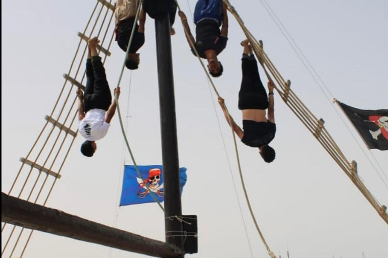 Pirate Ship trip to the Enchanted Flamingo Island in Djerba