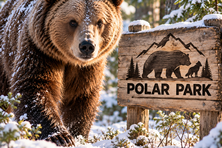 From Tromsø: Polar Park & Målselvfossen Full-Day Tour