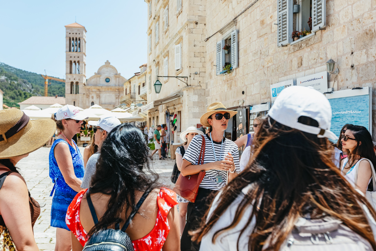 Split: hele dag per catamaran naar Hvar en Pakleni-eilanden