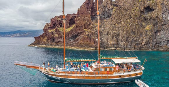 Madeira : Wale und Delfine Holzbootausflug