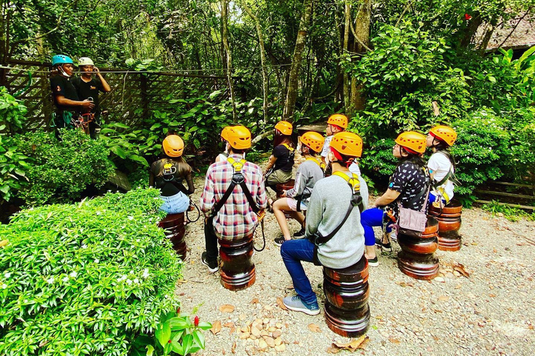 Angkor Zipline och Discover Highlight Angkor Wat med solnedgångPrivat tur