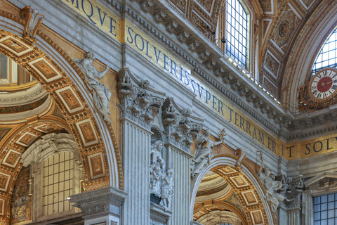 Rome: St. Peter’s Basilica & Underground Tombs Tour Group Tour in French