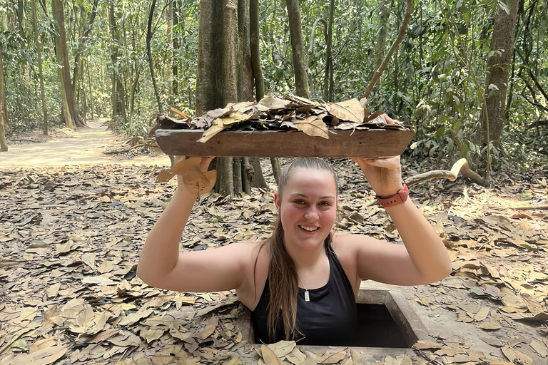 Från Ho Chi Minh-staden: Besök Cu Chi-tunnlarna på en halvdagGruppresa