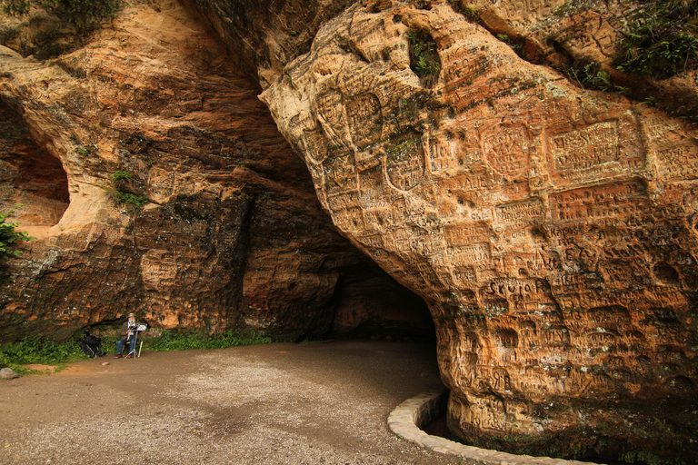 Dagsutflykt till Gauja nationalpark: Djur och slottDagsutflykt till Sigulda: bob, slott och grotta