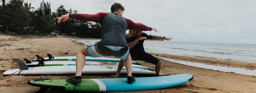 Oahu : cours de surf privé