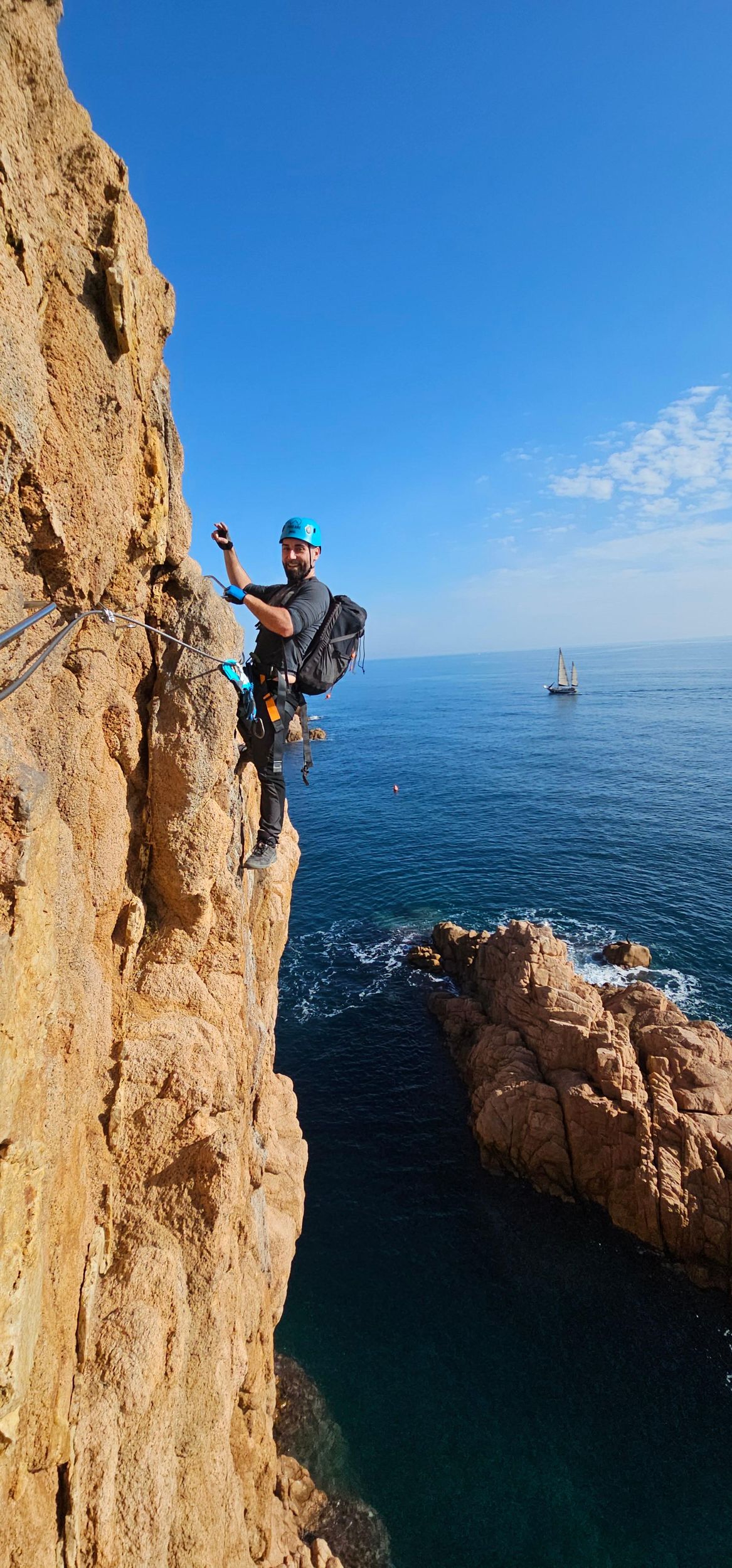 Klettersteig Cala Molí (Costa Brava)