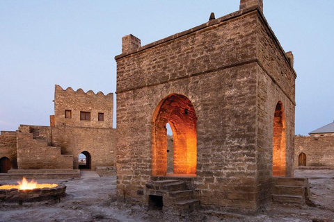 Baku: Land of Fire & Ancient Wonders All-Inclusive Tour Gobustan & Absheron Group Tour with Lunch