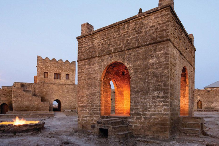 Baku: Land of Fire & Ancient Wonders All-Inclusive Tour Gobustan & Absheron Group Tour with Lunch