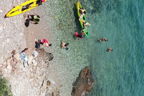 Vanuit Athene Zeekajak Gezonken stad Epidaurus