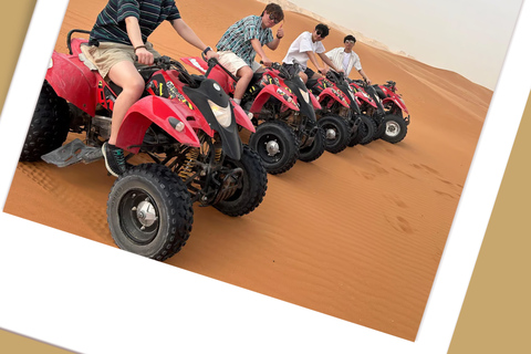 Riyadh : Sand Dune Desert Camel Ride + ATV ( Guide Bike )