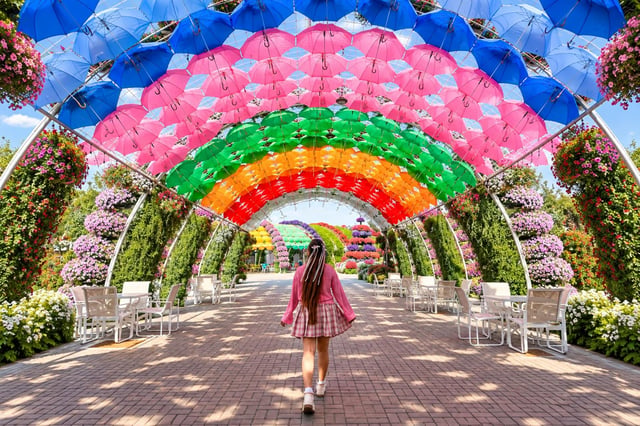 Miracle Garden or Global Village or Both: Tickets &amp; Transfer