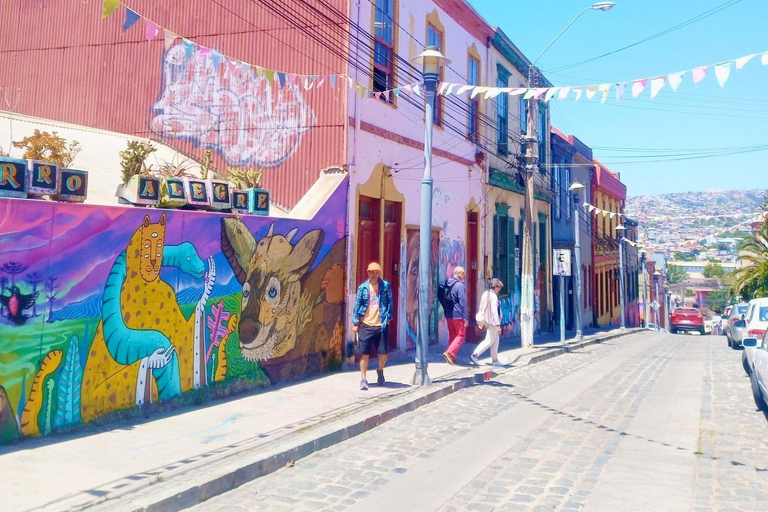 Valparaiso: Historic Funiculars, Murals, and Scenic Lookouts Valparaiso: Historic Cable Cars, Murals, and Scenic Lookouts