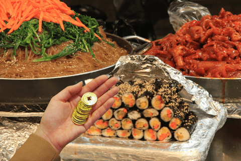 Gyeongbok-gung and Seochon walking tour with coin lunchbox Gyeongbok-gung & Seochon Walking Tour (Hanbok Experience)