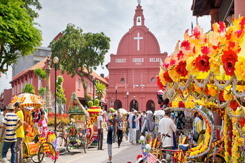 Malacca: tour privato di un giorno intero della città con biglietto d&#039;ingresso