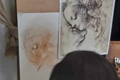 Florenz: Leonardo-Zeichnungen