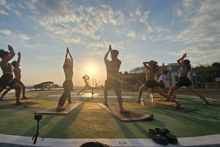 Gili Trawangan : Sup Yoga coucher et lever de soleilFlux du matin