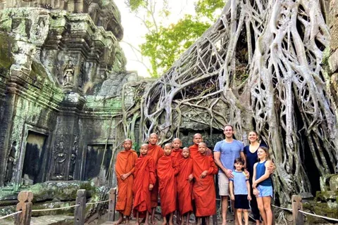 Visita guiada privada de 2 dias aos Templos de Angkor no Camboja