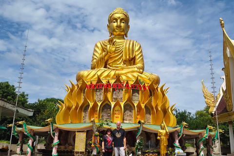 Don Wai Market, Dragon Temple & Ayutthaya Highlights Tour