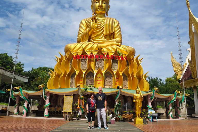 Don Wai Market, Dragon Temple & Ayutthaya Highlights Tour
